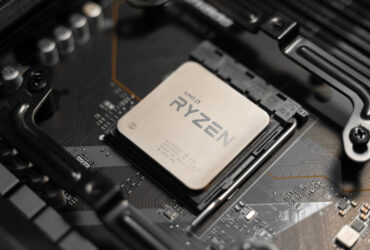 AMD Ryzen w gnieździe procesora na płycie głównej