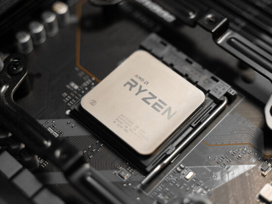 AMD Ryzen w gnieździe procesora na płycie głównej