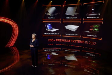AMD CES 2022 Laptopy