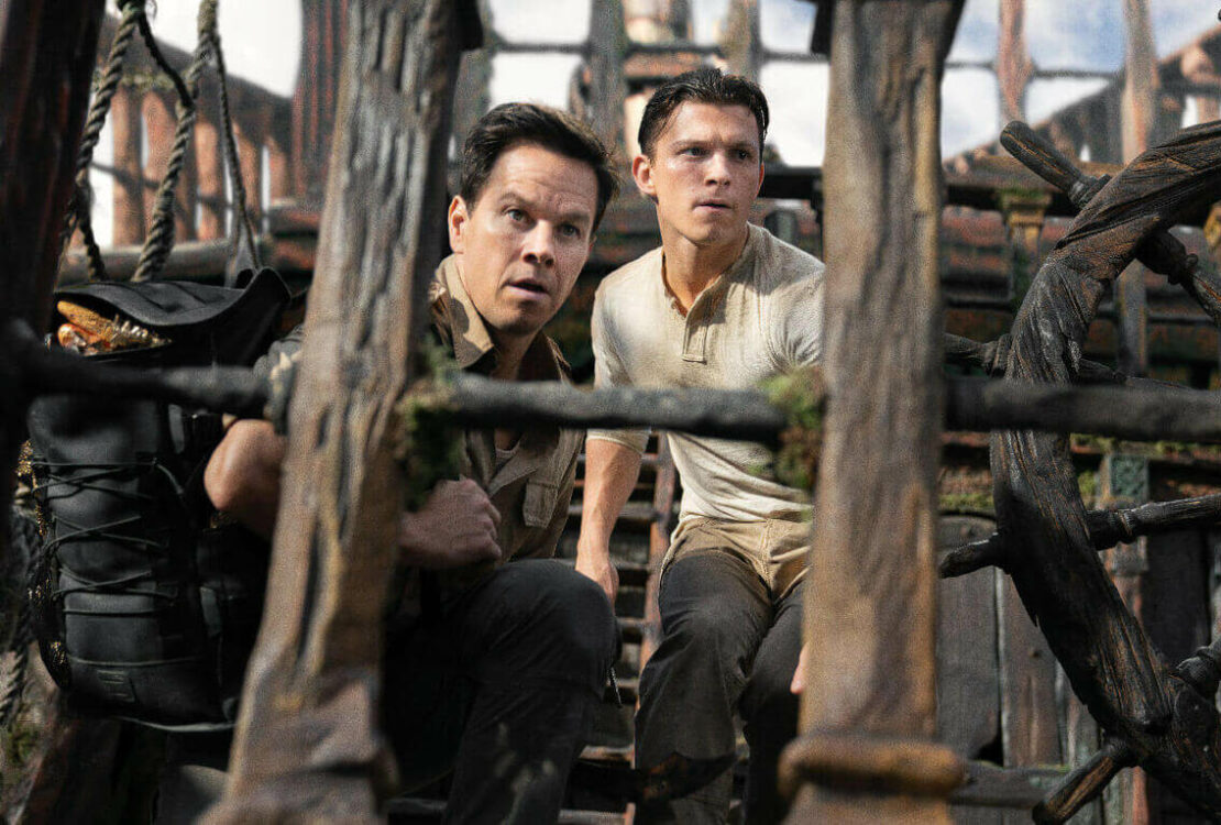Tom Holland i Mark Wahlberg w filmie Uncharted