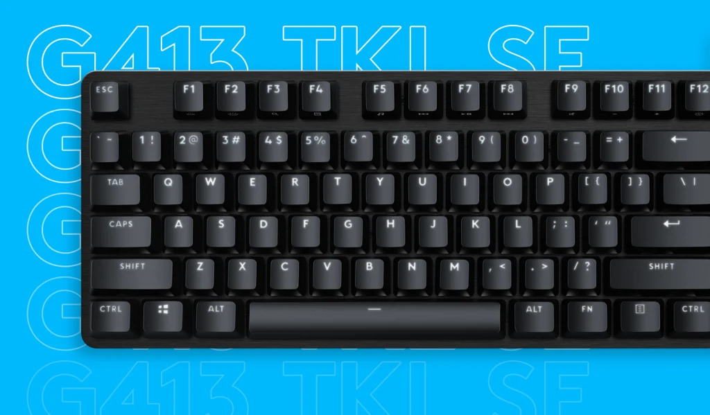 Logitech G413 TKL SE - wygląd klawiatury