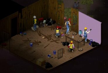 Baza w Project Zomboid.