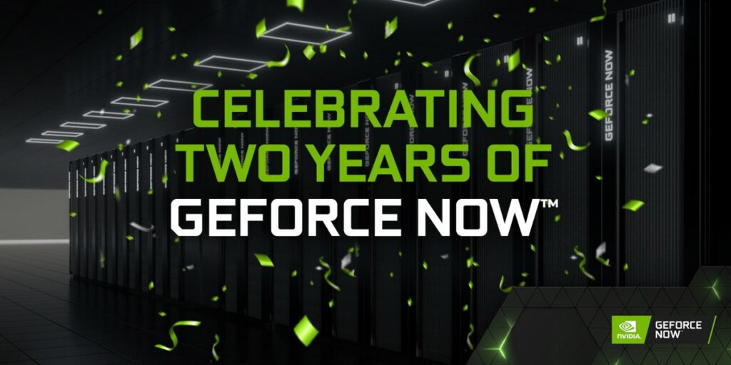 Baner urodzinowy NVIDIA GeForce NOW