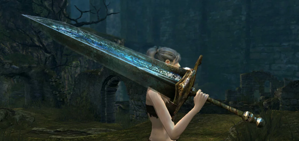 Moonlight Greatsword w wersji z Dark Souls