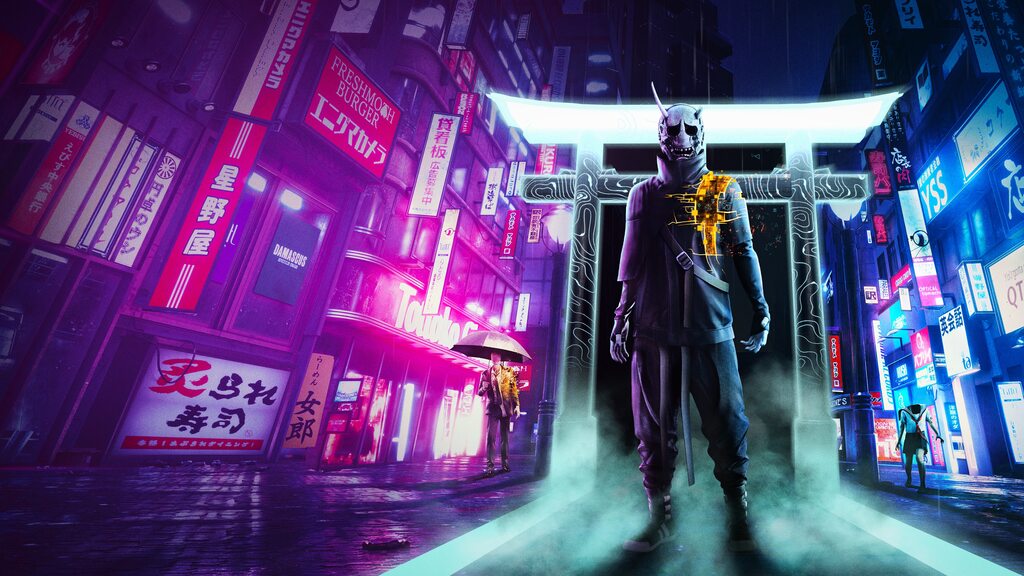 Postać z gry GhostWire: Tokyo