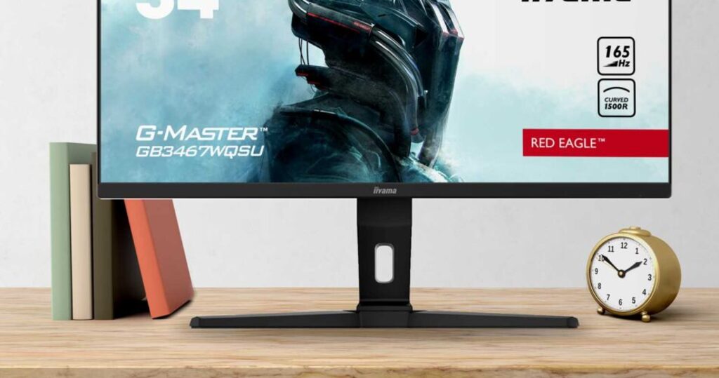 iiyama G-Master GB3467WQSU-B1 Red Eagle - monitor na biurku