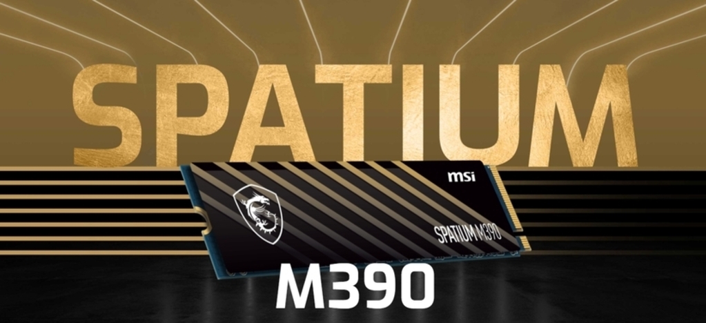 MSI SPATIUM M390 NVMe M.2 - wygląd dysku SSD