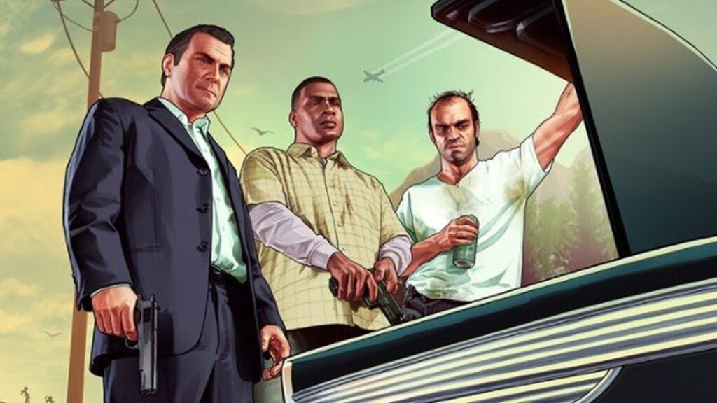 Michael, Trevor i Franklin z Grand Theft Auto