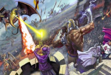Key art z gry Heroes of Might and Magic IV