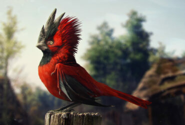 Ptak z logo CD Projekt RED