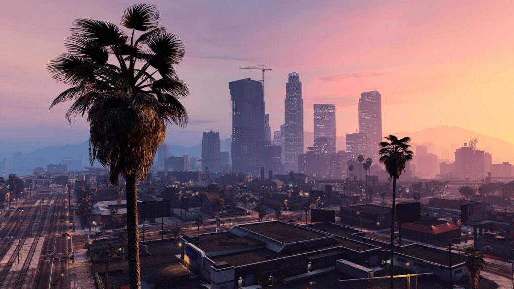 Panorama miasta w next-genowej wersji GTA 5