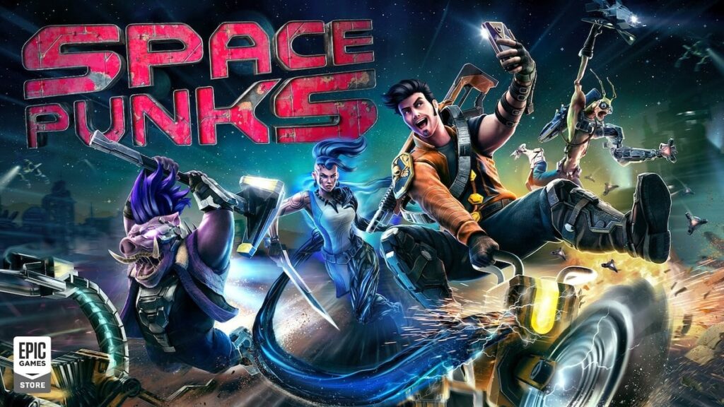 Grafika promująca grę Space Punks
