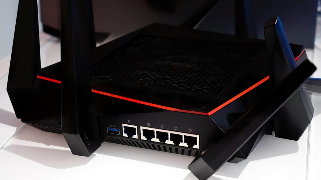 Router marki Asus, model RT-AC5300