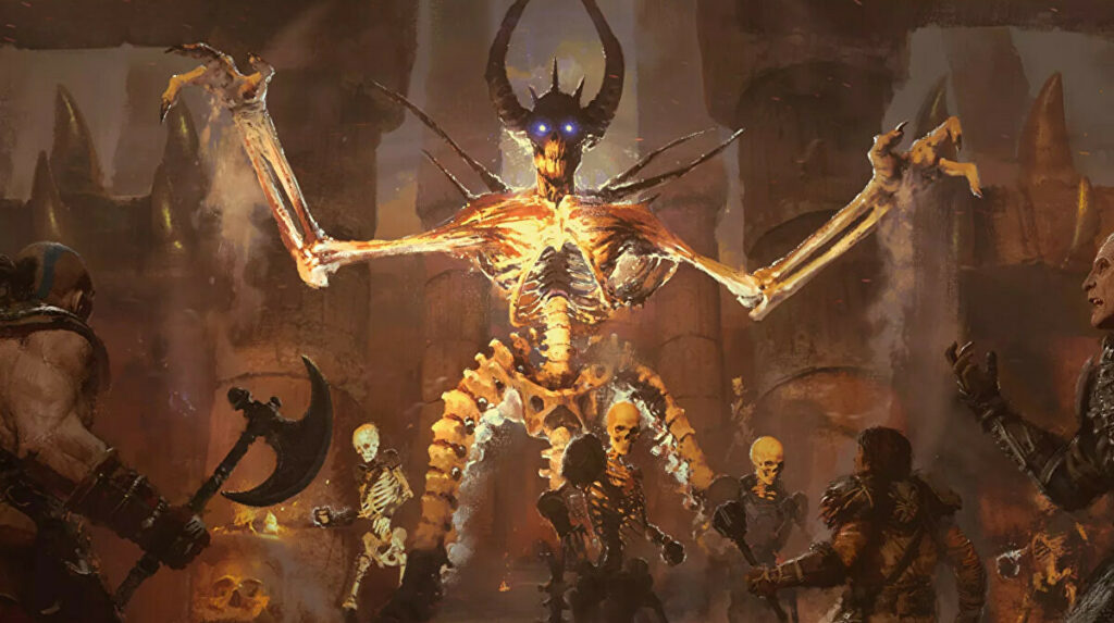 grafika z diablo 2 resurrected