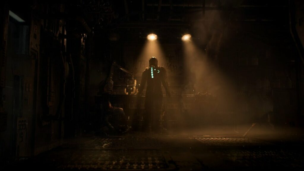 Screen z remaku Dead Space