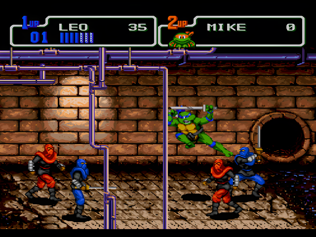 Screen z gry przedstawiający Leonardo