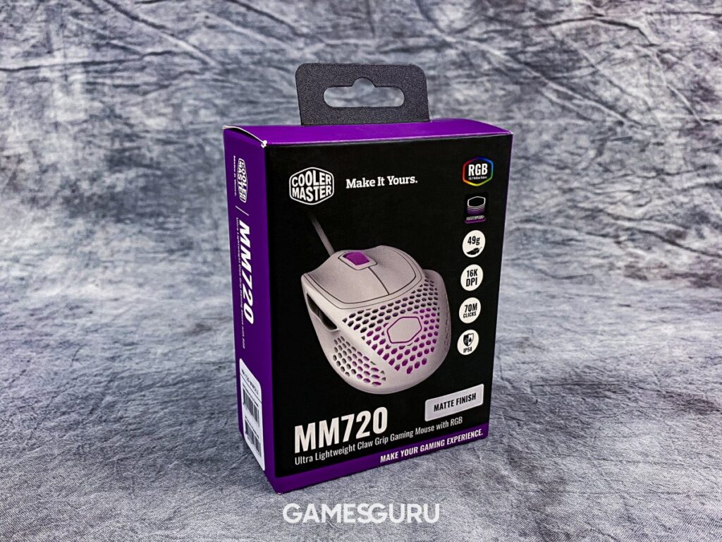 Pudełko myszy Cooler Master MM720