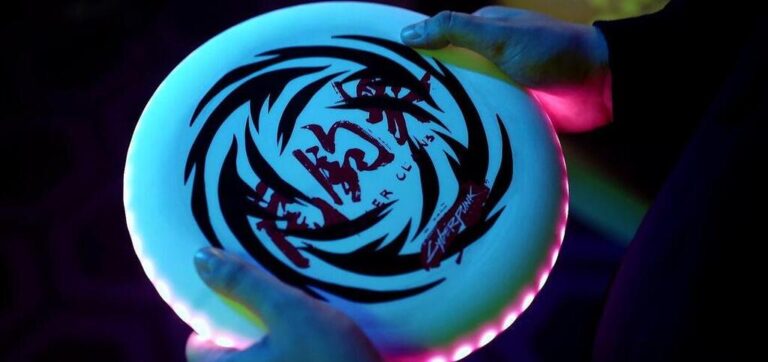 Wygląd frisbee od CD Projekt Red i miBee
