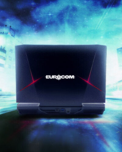 Wizualizacja laptopa Eurocom