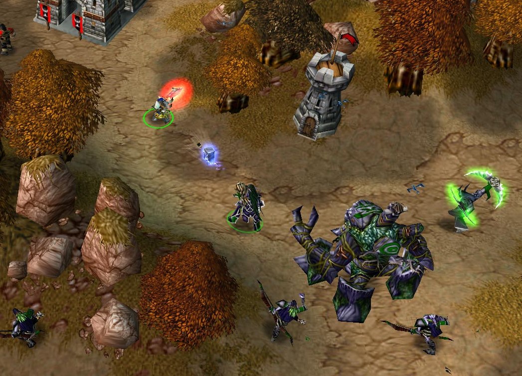Screen z gry Warcraft III