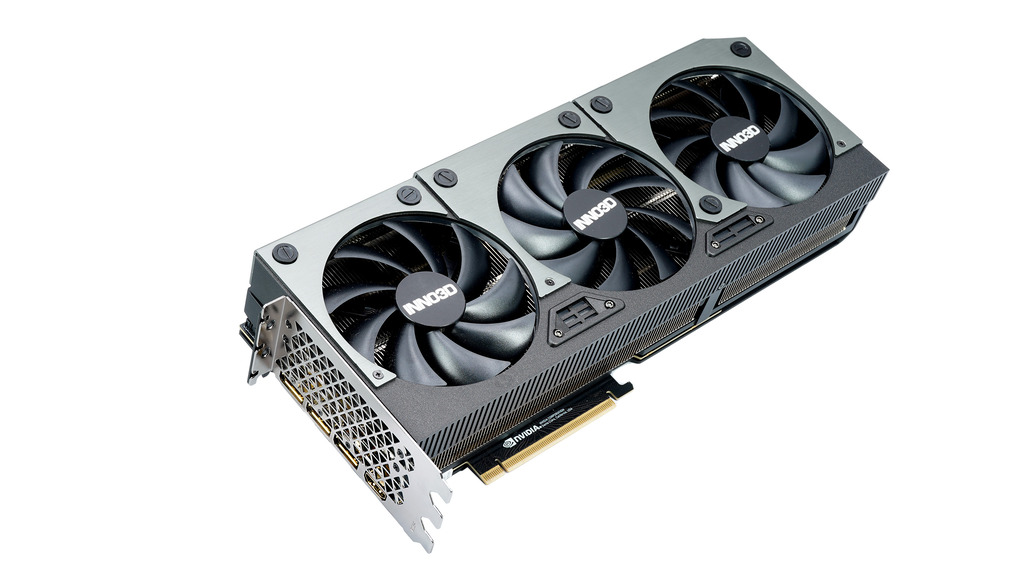 Wygląd karty graficznej INNO3D GeForce RTX 3090 Ti 24 GB X3