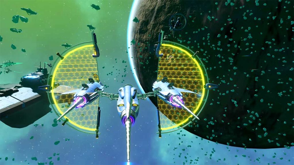 Nowy statek w No Man's Sky Outlaws