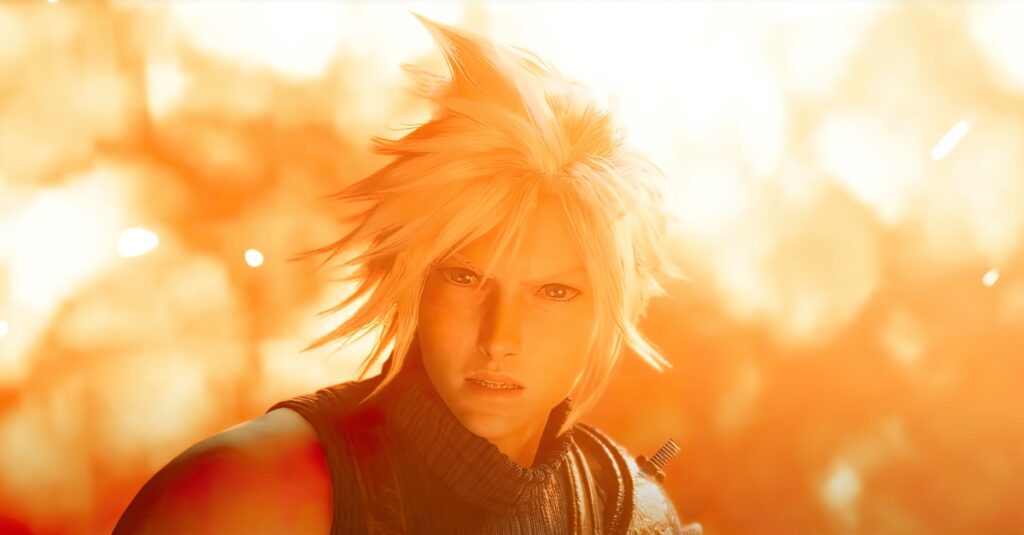Cloud Strife – główny bohater Final Fantasy VII, były członek elitarnej jednostki SOLDIER; najemnik ruchu oporu AVALANCHE