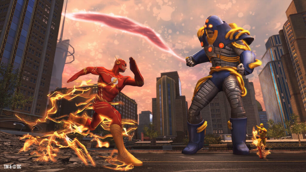 Fragment rozgrywki z DC Universe Online