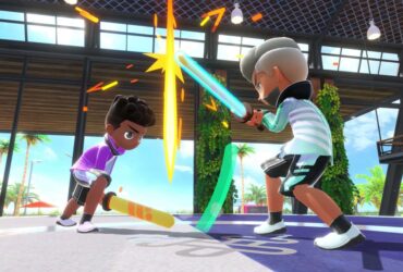 Recenzja Nintendo Switch Sports - awatary walczące na miecze
