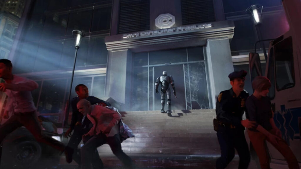 Grafika z gry RoboCop: Rogue City