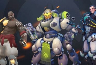 Doomfist, Orisa i Sigma z Overwatch