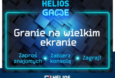 Grafika promocyjna programu Helios Game - Granie na ekranie