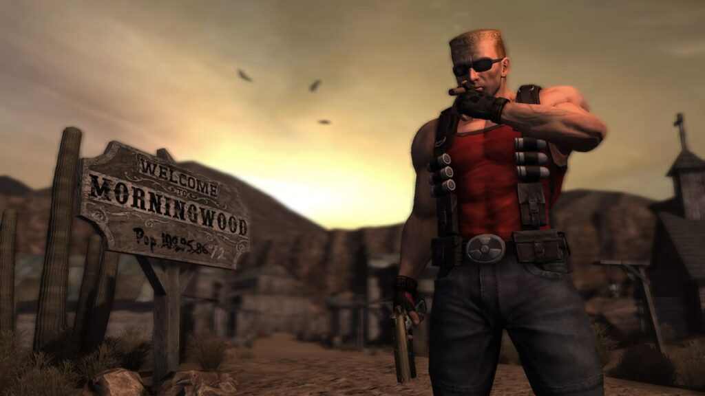 Grafika z gry Duke Nukem Forever