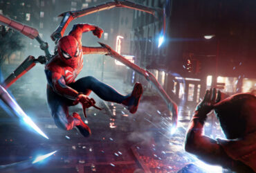 Spider-Man podczas walki