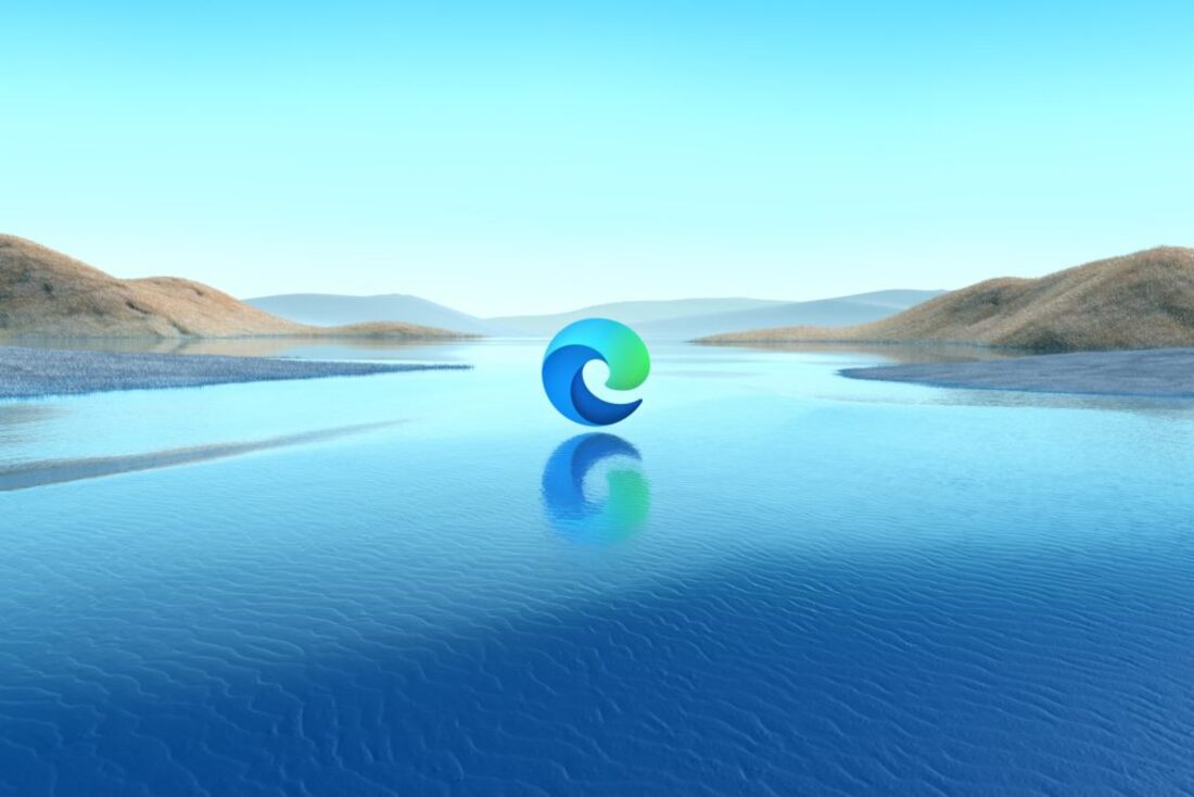 Microsoft Edge - prezentacja logotypu przeglądarki