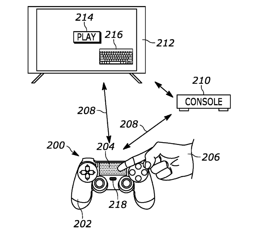 Rysunek patentowy Sony