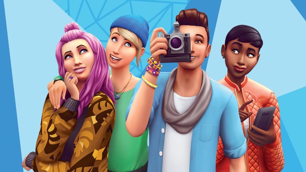 Obraz promujący grę The Sims 4