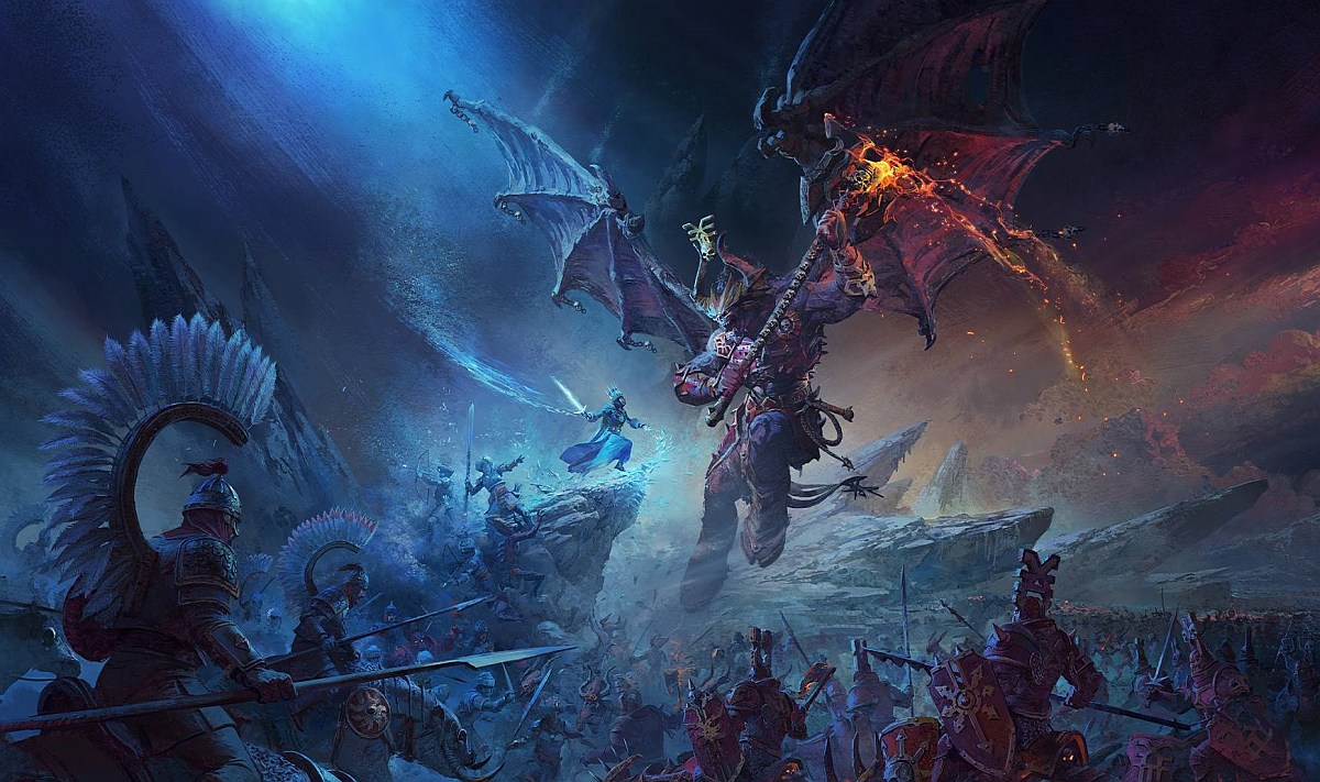 Walczące postacie z gry Total War: Warhammer III