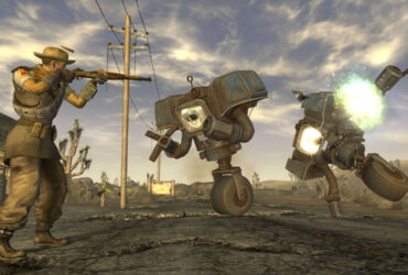 Walka z Securitronami w Fallout: New Vegas
