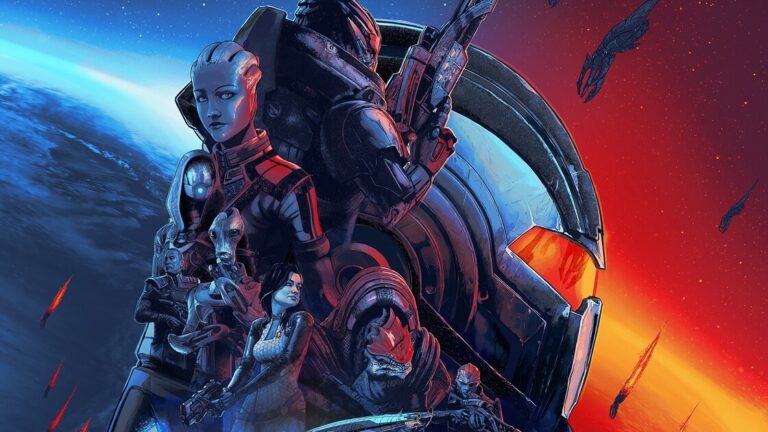 Obraz promujący grę Legendarną Edycję serii Mass Effect
