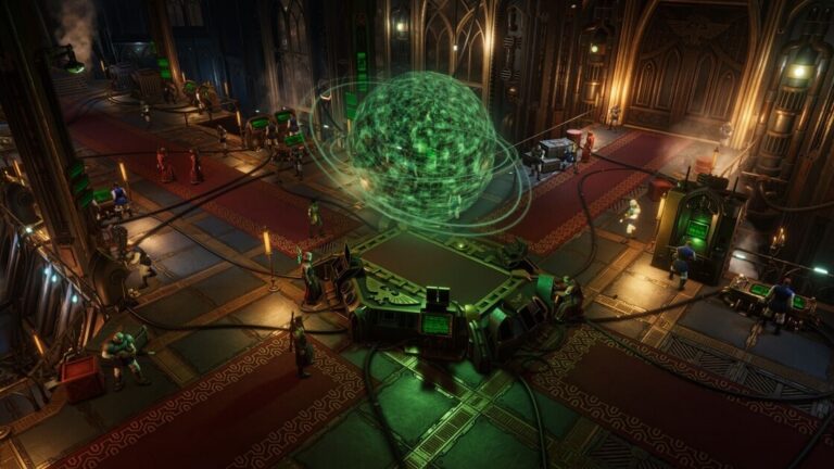 Kadr z wersji alfa gry Warhammer 40,000: Rogue Trader