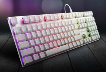 Prezentacja klawiatury Sharkoon PureWriter RGB White