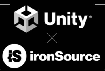 Grafika przedstawiające fuzje Unity z Ironsource