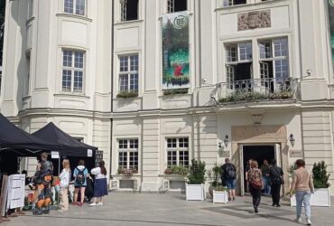 Wejście do Zamku w Leśnicy - Dni Fantastyki we Wrocławiu