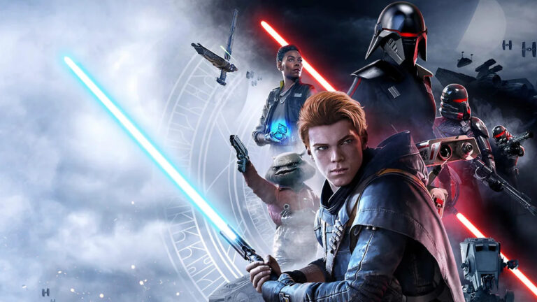Cal Kestis i inne postaci z gry Star Wars Jedi: Fallen Order