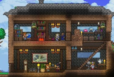 Widok w grze Terraria