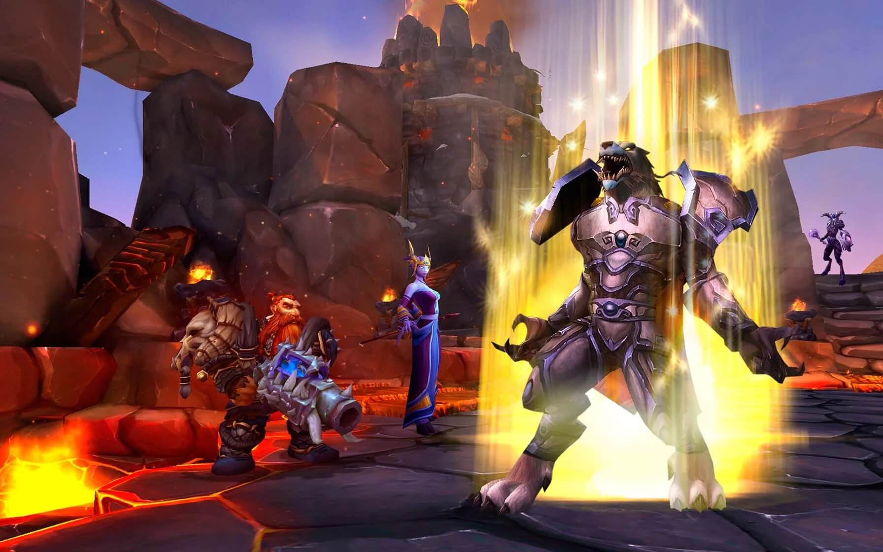 Grindowanie w World of Warcraft i postacie z gry