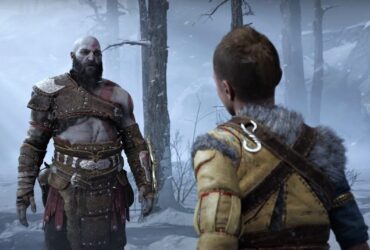 Kratos i Atreus z gry God of War Ragnarok