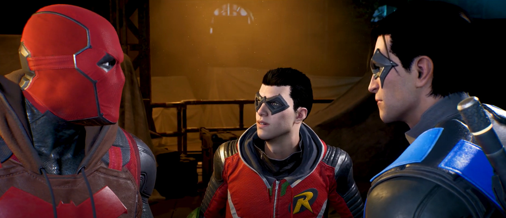 Kłótnia między Redhoodem i Nightwingiem