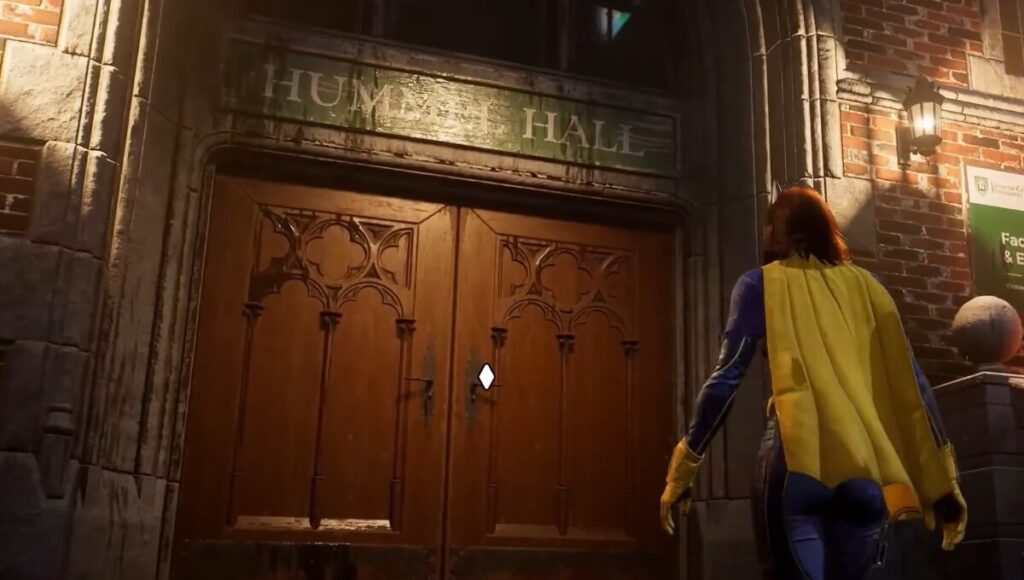 Hummel Hall, czyli nazwa budynku nawiązująca do prawdziwej pisarki związanej z Wonder Woman.